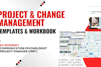 share project and change management templates as ex mckinsey