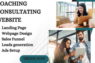 design life coaching website consulting website fitness coach wix website
