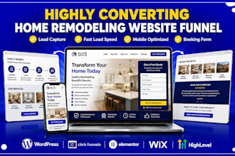 build a lead generation funnel for roofing and home remodeling