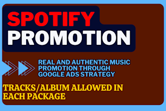 run advertising to promote your spotify music