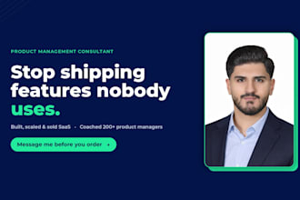 be your product management consultant