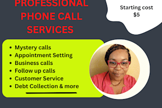 make your professional phone calls for you