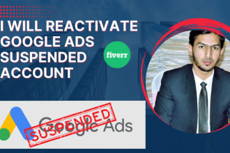 fix google ads suspension for all policies violation