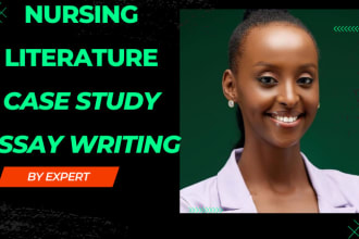 do nursing, public health, literature and american history case study and essays