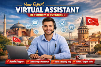 be your expert virtual assistant in istanbul