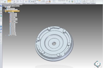 design professional 3d models with technical drawings