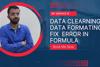 do data cleaning and formating for you