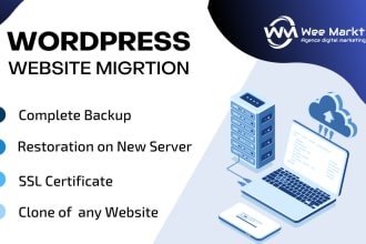 migrate or clone wordpress site to new hosting