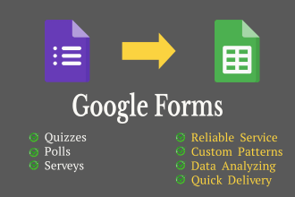 create any type of google forms