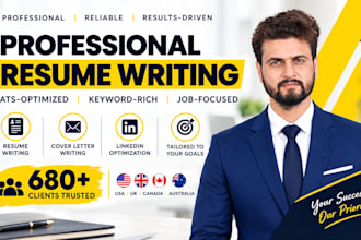 deliver 12 hour professional resume and tech CV writing
