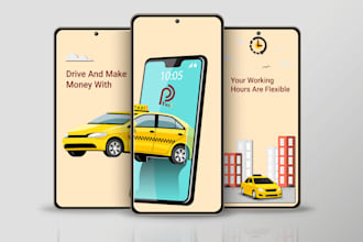 develop taxi booking app like uber clone, gojeck, ola or lyft