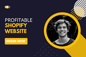 design shopify website, shopify store and build shopify dropshipping store