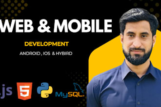 full stack ai web and mobile app software developer android ios