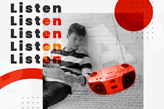 design minimalist event flyer, poster, and brochure