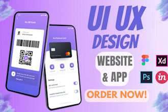 do professional user interface and user experience designs for you