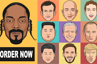 draw your photo into cartoon