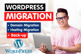 backup, transfer, migrate wordpress website to new hosting