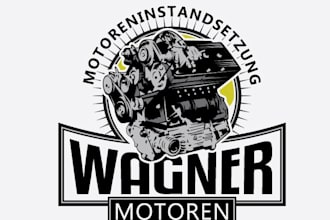 do make an modern motor logo