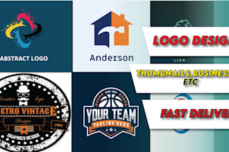 design trendy logo for you business