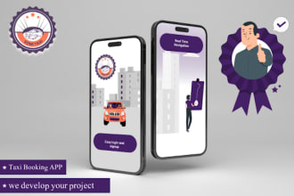 develop uber clone taxi booking app