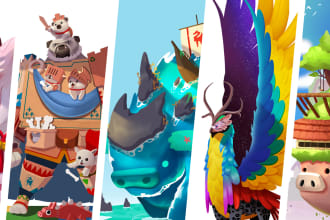 draw professional monster design for your game
