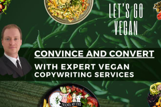 provide professional vegan content writing and copywriting