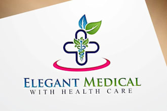 do an original unique beautiful medical logo in one day delivery
