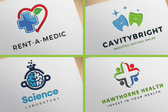 design medical logo for wellness doctor nurse clinic dental