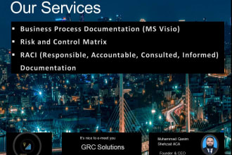 do business process documentation in ms visio