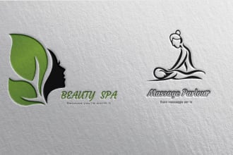 do fashion, beauty, cosmetic spa hair salon logo