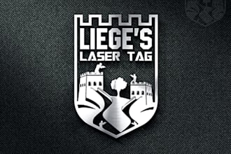 do awesome luxury games recreational logo design in one day