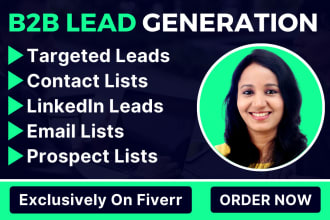 provide targeted b2b lead generation for any industries