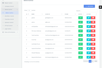 freeradius develop application PHP  laravel