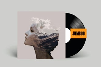 design amazing mixtape cover or album cover , flyer design