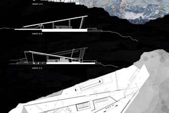 create architecture presentation boards for you