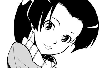 draw for you a headshot with my manga style