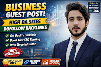 do business guest post on high traffic business blogs site do follow links