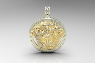 create 3d jewelry design for 3d printing