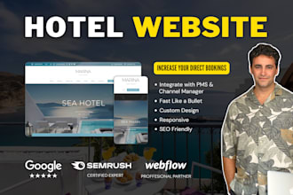build a hotel website
