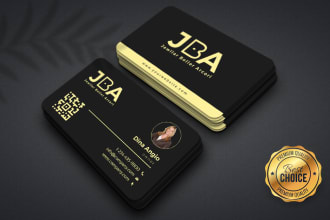 do modern minimal luxury business card visiting card name card design