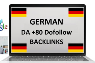 provide you the best dofollow backlinks from germany
