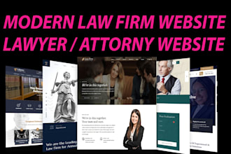 build premium law firm website,attorney website