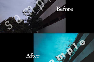 do retouch tone and colors photo finished in 2 hours