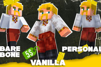personal, unique minecraft skin