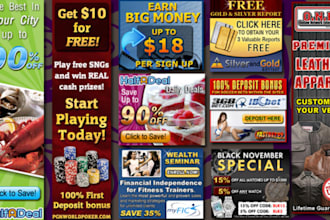 design a clean professional banner ad or header for a website blog or wordpress