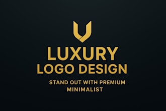 create a premium luxury logo design in 24 hours