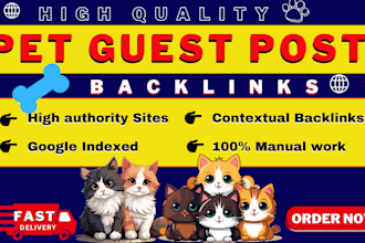 publish pets dog and fish guest posts with authority backlinks