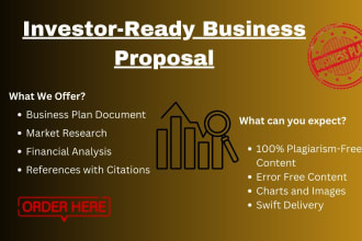 write effective business plan and proposal for your startup