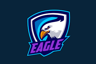 design bird logo with express delivery