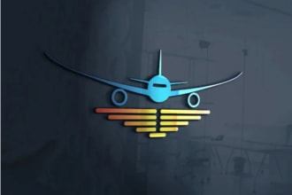 design creative airline logo for you in just 1 day